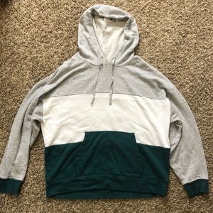 American Eagle striped sweatshirt